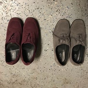 2 pairs of heels by Clarks